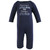 Hudson Baby Cotton Coveralls, Newest Family Member