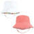 Hudson Baby Sun Protection Hat, Flamingo Rainbow Stripe