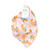 Hudson Baby Sun Protection Hat, Oranges Stripe