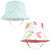 Hudson Baby Infant Girl Sun Protection Hat, Ice Cream Dot