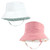 Hudson Baby Infant Girl Sun Protection Hat, Ice Cream Dot