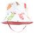 Hudson Baby Sun Protection Hat, Ice Cream Dot