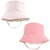 Hudson Baby Infant Girl Sun Protection Hat, Blush Rose Leopard