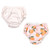 Hudson Baby Infant Girl Swim Diapers, Oranges