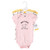 Hudson Baby Infant Girls Cotton Bodysuits, Hogs And Kisses