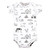 Hudson Baby Cotton Bodysuits, Farm Friends