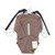 Hudson Baby Cotton Long-Sleeve Bodysuits, Football Mvp
