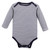 Hudson Baby Cotton Long-Sleeve Bodysuits, Gray Fire Truck