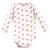 Hudson Baby Cotton Long-Sleeve Bodysuits, Pizza 3-Pack