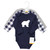 Hudson Baby Cotton Long-Sleeve Bodysuits, Polar Bear 3-Pack