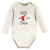 Hudson Baby Cotton Long-Sleeve Bodysuits, Red Apple