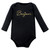 Hudson Baby Cotton Long-Sleeve Bodysuits, Bonjour Dachshund