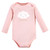 Hudson Baby Cotton Long-Sleeve Bodysuits, Pink Dreamer