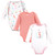 Hudson Baby Cotton Long-Sleeve Bodysuits, Woodland Fox 3-Pack