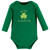 Hudson Baby Infant Girl Cotton Long-Sleeve Bodysuits, St Patricks Rainbow