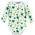 Hudson Baby Infant Girl Cotton Long-Sleeve Bodysuits, St Patricks Rainbow