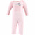 Hudson Baby Infant Girl Cotton Coveralls, Some Bunny