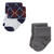 Hudson Baby Cotton Rich Newborn and Terry Socks, Gentleman 12-Pack