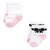 Hudson Baby Cotton Rich Newborn and Terry Socks, Bows 12-Pack