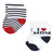 Hudson Baby Infant Boy Cotton Rich Newborn and Terry Socks, Mom  Dad Boy Navy Red