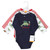 Hudson Baby Cotton Long-Sleeve Bodysuits, Christmasaurus