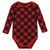 Hudson Baby Infant Girls Cotton Long-Sleeve Bodysuits, Fancy Rudolph