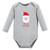 Hudson Baby Cotton Long-Sleeve Bodysuits, Santa Reindeer