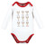 Hudson Baby Cotton Long-Sleeve Bodysuits, Santa Reindeer