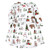 Hudson Baby Cotton Dresses, Christmas Forest