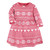 Hudson Baby Infant and Toddler Girl Cotton Dresses, Pink Moose Bear