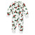 Hudson Baby Infant Girls Plush Jumpsuits, Holly