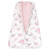 Hudson Baby Mink with Sherpa Inner Sleeping Bag, Sack, Blanket, Pink Floral