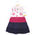 Hudson Baby Cotton Dresses, Pink Navy Floral
