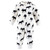 Hudson Baby Plush Jumpsuits, Moose Zipper