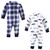 Hudson Baby Plush Jumpsuits, Cars