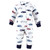 Hudson Baby Unisex Plush Jumpsuits, Cars