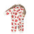 Hudson Baby Plush Jumpsuits, Red Rose Leopard