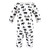 Hudson Baby Cotton Coveralls, Baby Bear Gray Black