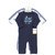 Hudson Baby Infant Boys Cotton Coveralls, Space