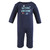 Hudson Baby Cotton Coveralls, Space