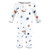 Hudson Baby Infant Boys Cotton Coveralls, Space