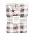 Hudson Baby Plush Sleeping Bag, Sack, Blanket, Long-Sleeve Pink Gray Plaid