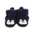 Hudson Baby Trapper Hat, Mitten and Bootie Set, Navy Penguin