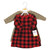 Hudson Baby Cotton Dresses, Buffalo Plaid Leopard