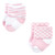 Luvable Friends Infant Girl Newborn and Baby Terry Socks, Ballet