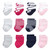Luvable Friends Newborn and Baby Terry Socks, Stripe Ballet 12-Pack
