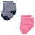 Luvable Friends Newborn and Baby Terry Socks, Pink Scroll 12-Pack