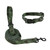 Luvable Friends Unisex Pet Collar and Leash Set, Camo