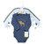 Hudson Baby Cotton Long-Sleeve Bodysuits, Arctic Animals