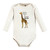 Hudson Baby Cotton Long-Sleeve Bodysuits, Rustic Safari